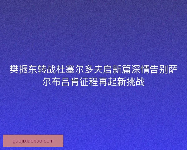 樊振东转战杜塞尔多夫启新篇深情告别萨尔布吕肯征程再起新挑战